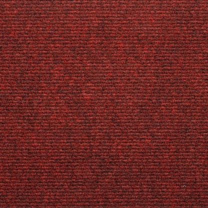 Stufenmatten Selbstklebend 15 Stk. 65x24,5x3,5 cm Rot
