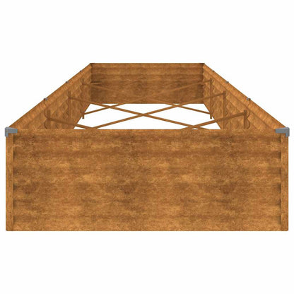 Hochbeet 387x100x36 cm Cortenstahl