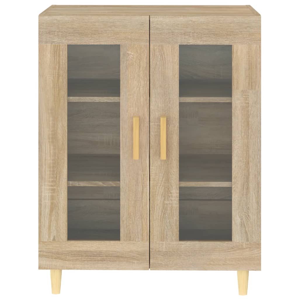 Sideboard Sonoma-Eiche 69,5x34x90 cm Holzwerkstoff