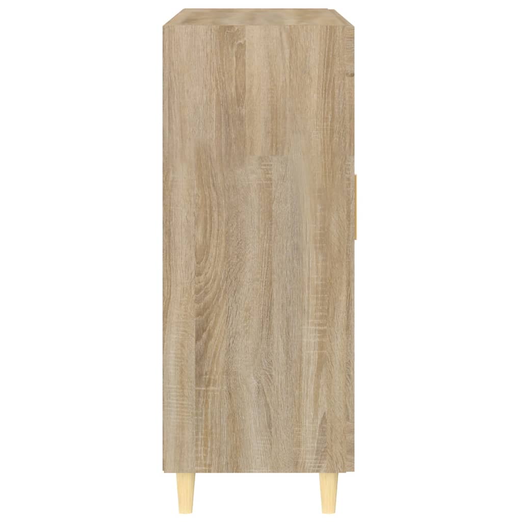 Sideboard Sonoma-Eiche 69,5x34x90 cm Holzwerkstoff