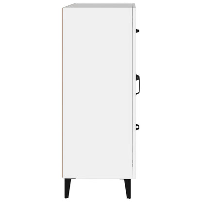 Sideboard Weiß 69,5x34x90 cm Holzwerkstoff