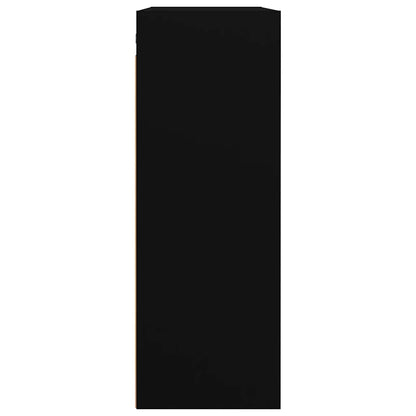 Hängeschrank Schwarz 69,5x32,5x90 cm