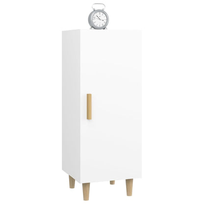 Sideboard Weiß 34,5x34x90 cm Holzwerkstoff