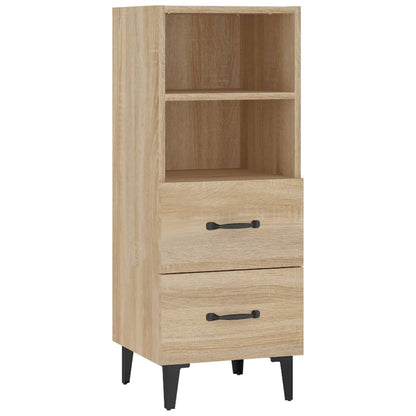 Sideboard Sonoma-Eiche 34,5x34x90 cm Holzwerkstoff