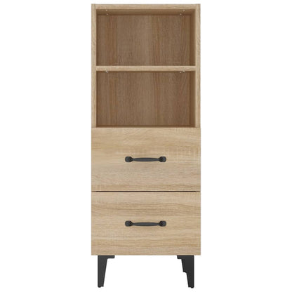Sideboard Sonoma-Eiche 34,5x34x90 cm Holzwerkstoff