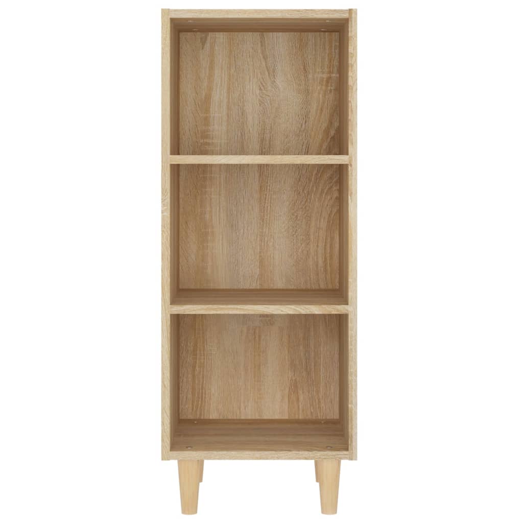 Sideboard Sonoma-Eiche 34,5x32,5x90 cm Holzwerkstoff