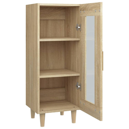 Sideboard Sonoma-Eiche 34,5x34x90 cm Holzwerkstoff