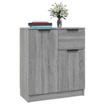 Sideboard Grau Sonoma 60x30x70 cm Holzwerkstoff