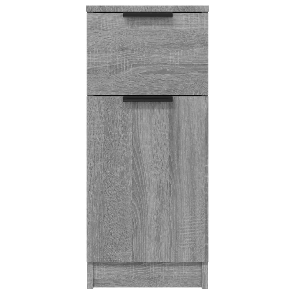 Sideboard Grau Sonoma 30x30x70 cm Holzwerkstoff