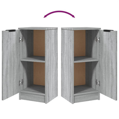 Sideboard Grau Sonoma 30x30x70 cm Holzwerkstoff