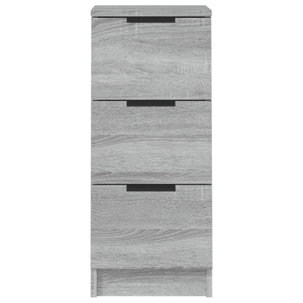 Sideboard Grau Sonoma 30x30x70 cm Holzwerkstoff