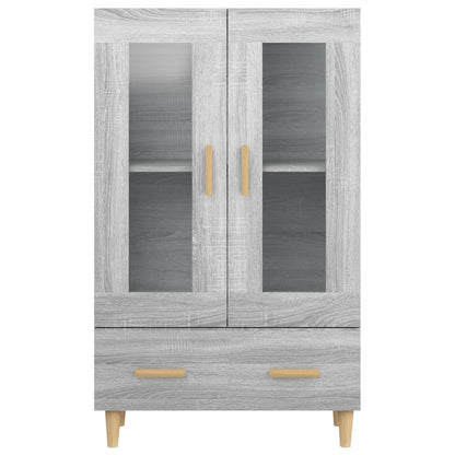 Highboard Grau Sonoma 70x31x115 cm Holzwerkstoff