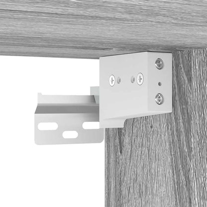 7-tlg. TV-Schrank-Set Grau Sonoma Holzwerkstoff