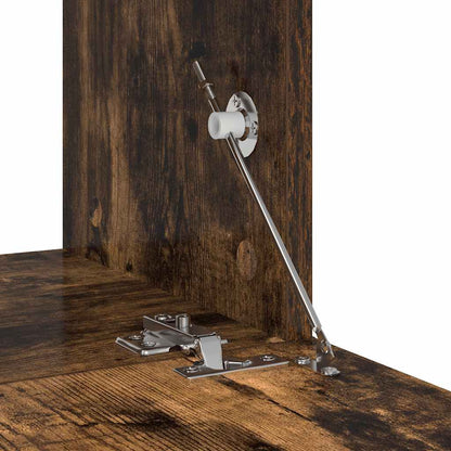 4-tlg. TV-Schrank-Set Räuchereiche Holzwerkstoff