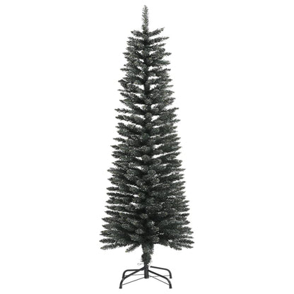 Künstlicher Weihnachtsbaum mit Ständer Schlank Grün 120 cm PVC