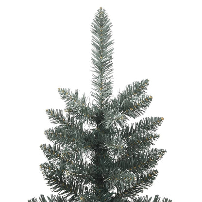 Künstlicher Weihnachtsbaum mit Ständer Schlank Grün 120 cm PVC