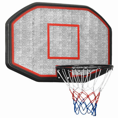 Basketballkorb Schwarz 109x71x3 cm Polyethylen