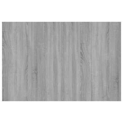 Kopfteil mit Nachttischen Grau Sonoma Holzwerkstoff