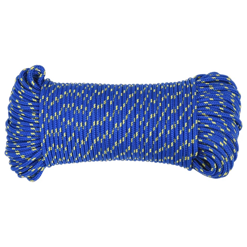 Bootsseil Blau 3 mm 50 m Polypropylen