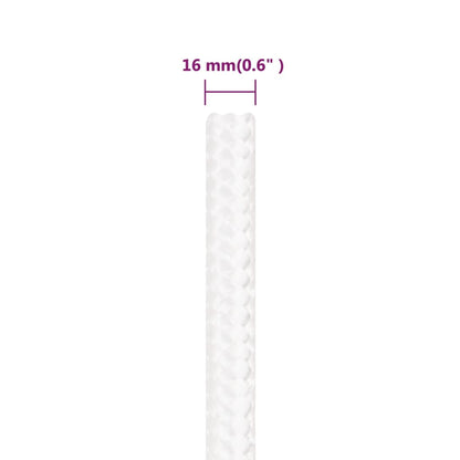 Bootsseil Weiß 16 mm 250 m Polypropylen