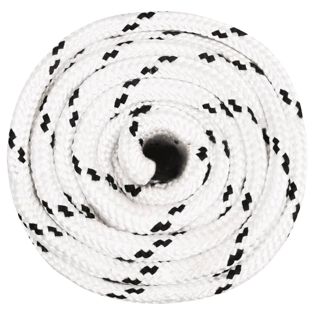 Arbeitsseil Weiß 16 mm 100 m Polyester