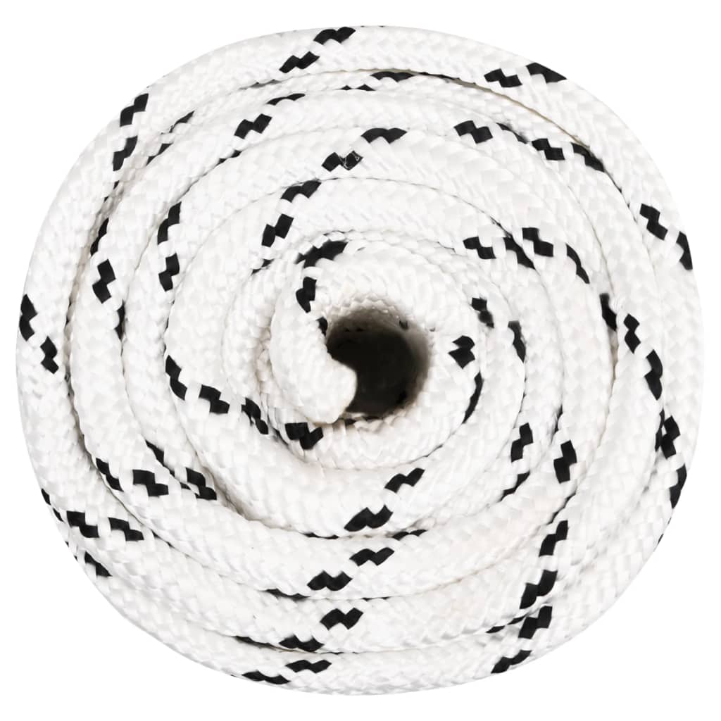 Arbeitsseil Weiß 18 mm 100 m Polyester