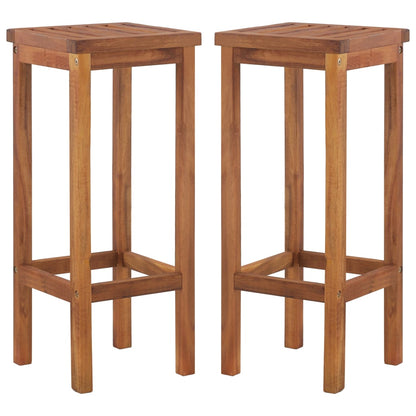 9-tlg. Gartenbar-Set Massivholz Akazie