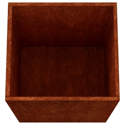 Pflanzkübel 42x38x75 cm Cortenstahl