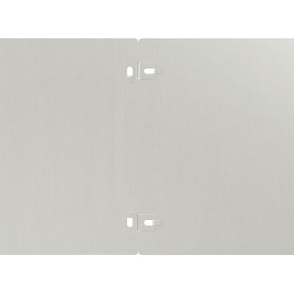 Rasenkanten 10 Stk. 20x103 cm Flexibel Cortenstahl