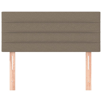 Kopfteil Taupe 80x5x78/88 cm Stoff