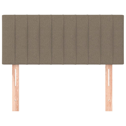 Kopfteil Taupe 80x5x78/88 cm Stoff