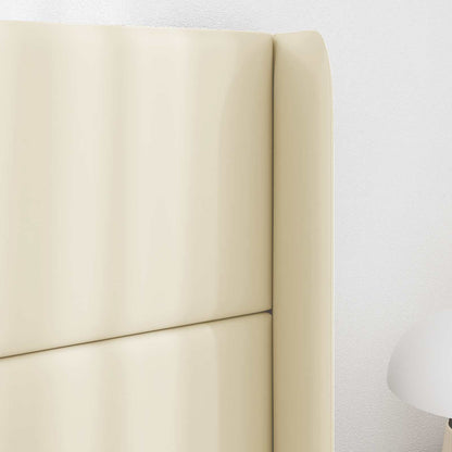 Kopfteil Ohr Creme 80 x 16 x 4 cm PVC