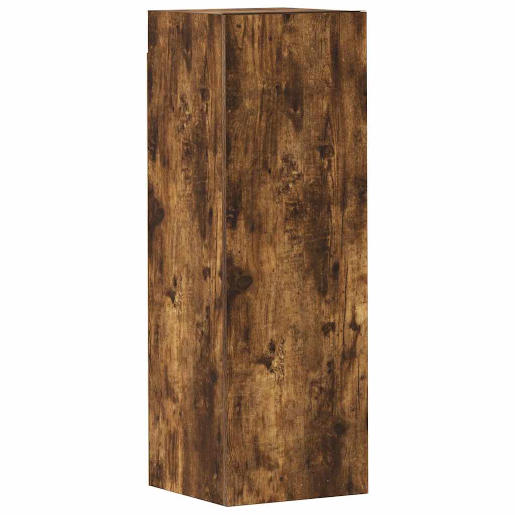 10-tlg. TV-Schrank-Set Räuchereiche Holzwerkstoff