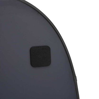 Wandspiegel Schwarz 70x45 cm