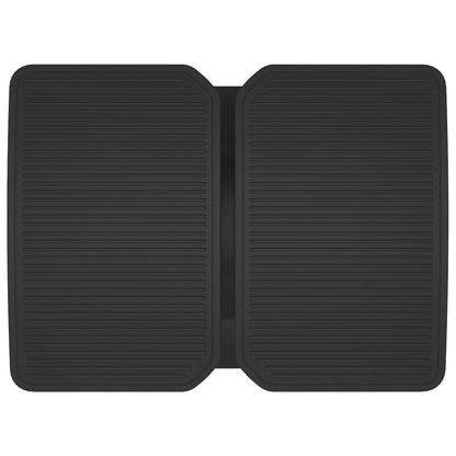 Fußstütze Schwarz 43,5x32,5x10,5 cm