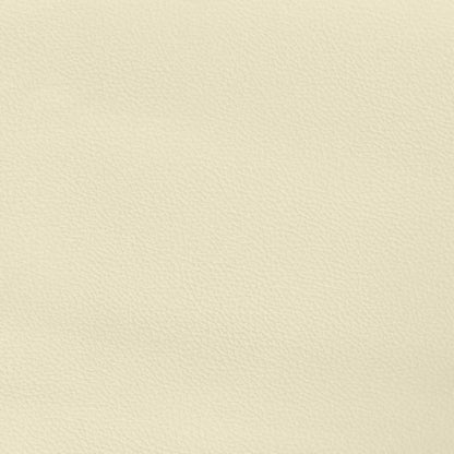 Bettgestell mit Kopfteil ohne Matratze Creme 80x200 cm