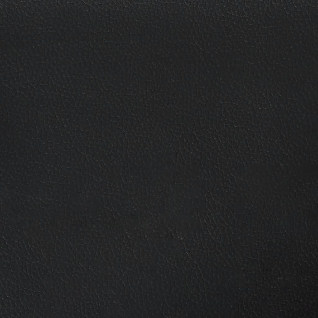 Fußhocker Schwarz 60x50x41 cm Kunstleder