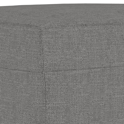 Sitzbank Dunkelgrau 70x35x41 cm Stoff