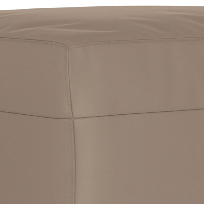 Sitzbank Taupe 70x35x41 cm Mikrofasergewebe