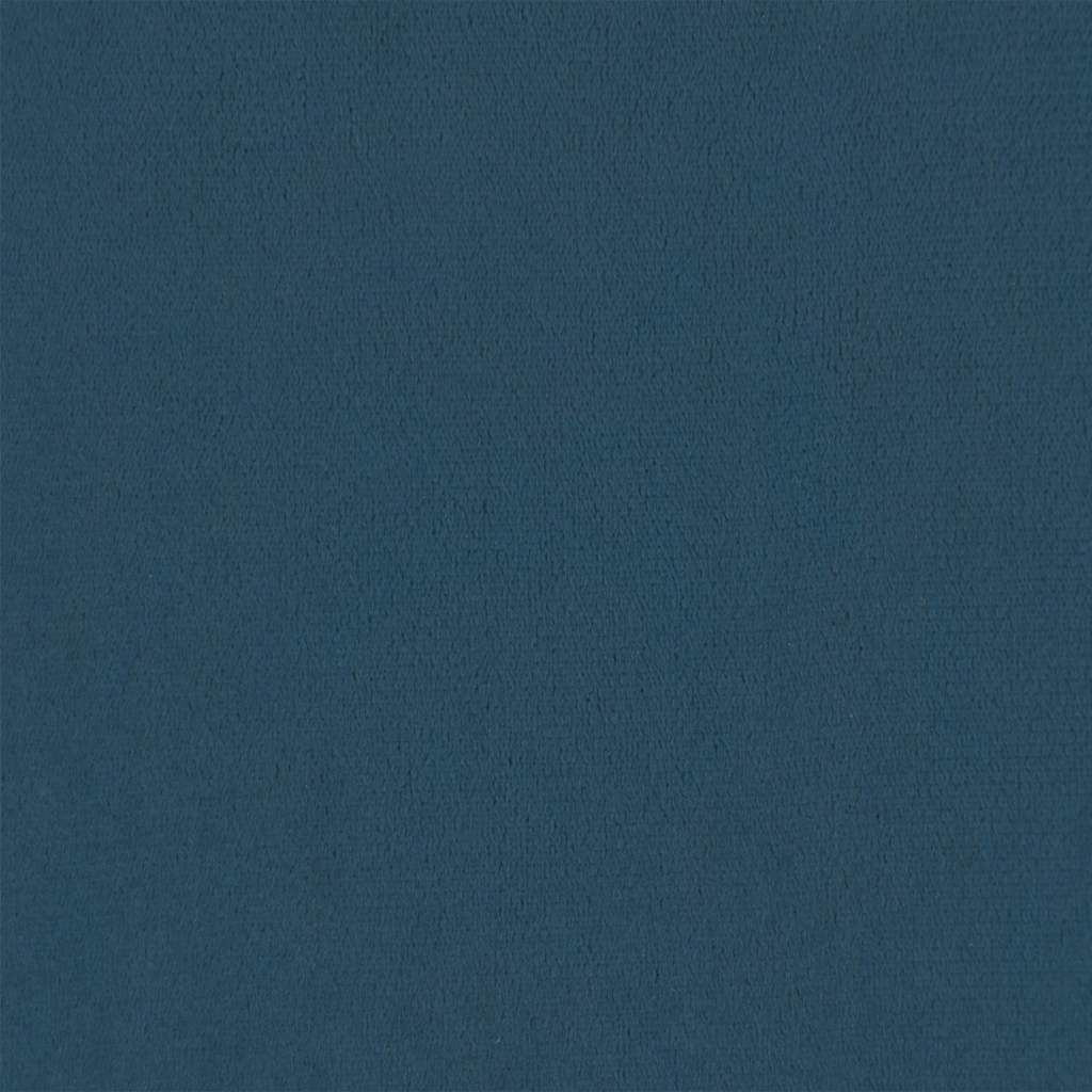 Zierkissen 2 Stk. Blau 40x40 cm Samt