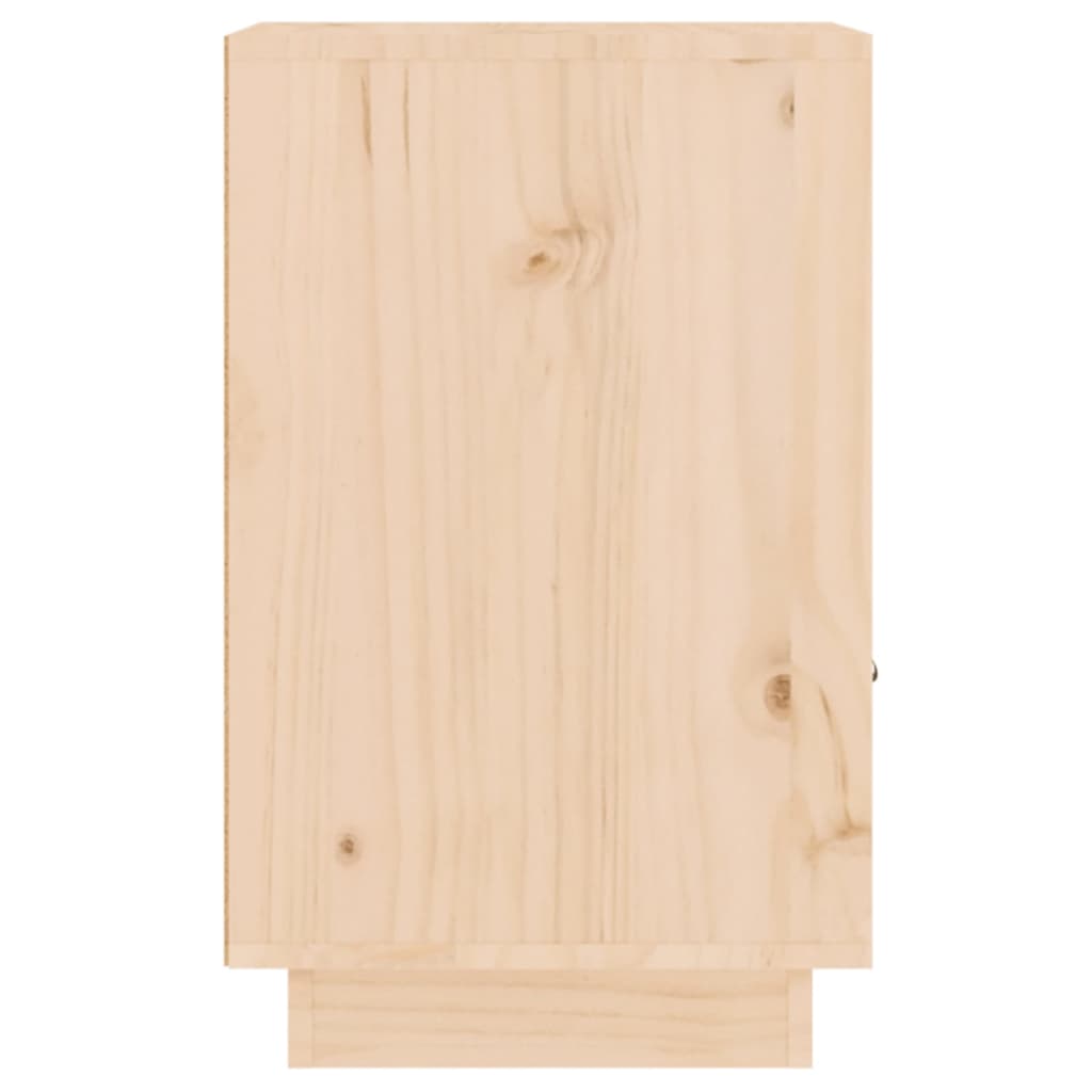 Nachttisch 40x34x55 cm Massivholz Kiefer