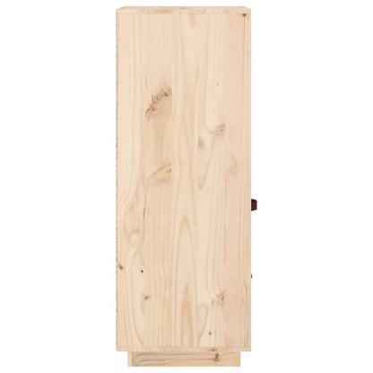 Highboard 34x40x108,5 cm Massivholz Kiefer