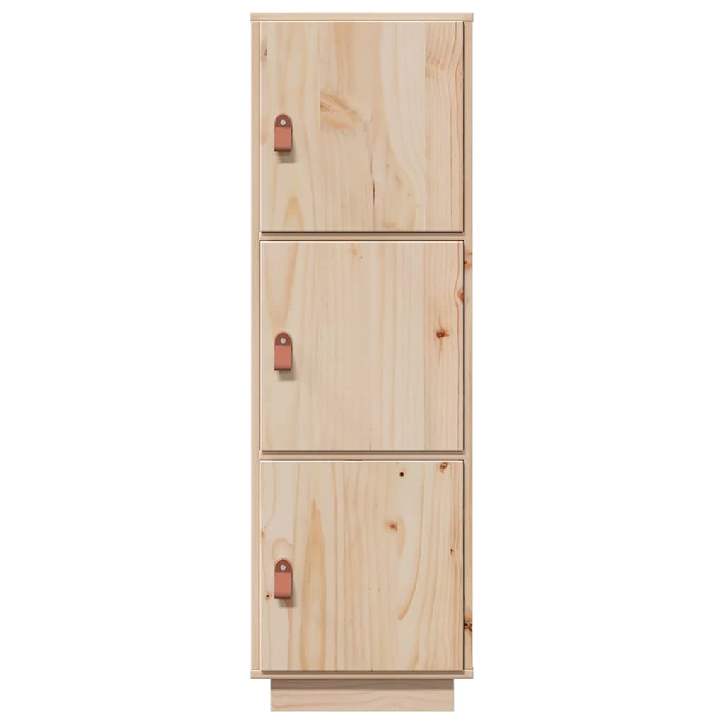 Highboard 34x40x108,5 cm Massivholz Kiefer