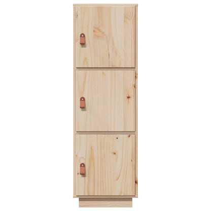 Highboard 34x40x108,5 cm Massivholz Kiefer