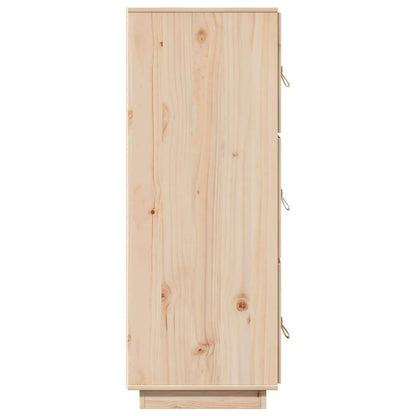 Highboard 34x40x108,5 cm Massivholz Kiefer