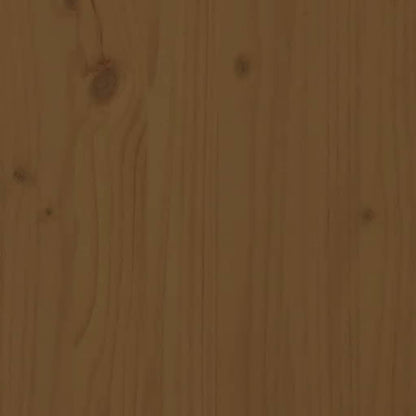 Highboard Honigbraun 67x40x108,5 cm Massivholz Kiefer