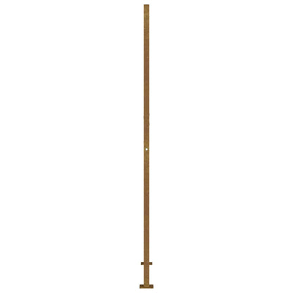 Gartentor 100x200 cm Cortenstahl Quadratisches Design