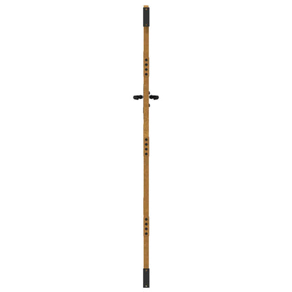 Gartentor 85x175 cm Cortenstahl Bambus-Design