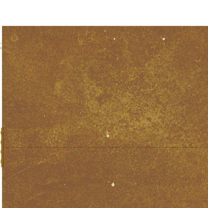 Gartentor 85x75 cm Cortenstahl