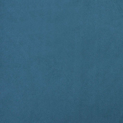 Hundebett Blau 70x45x26,5 cm Samt